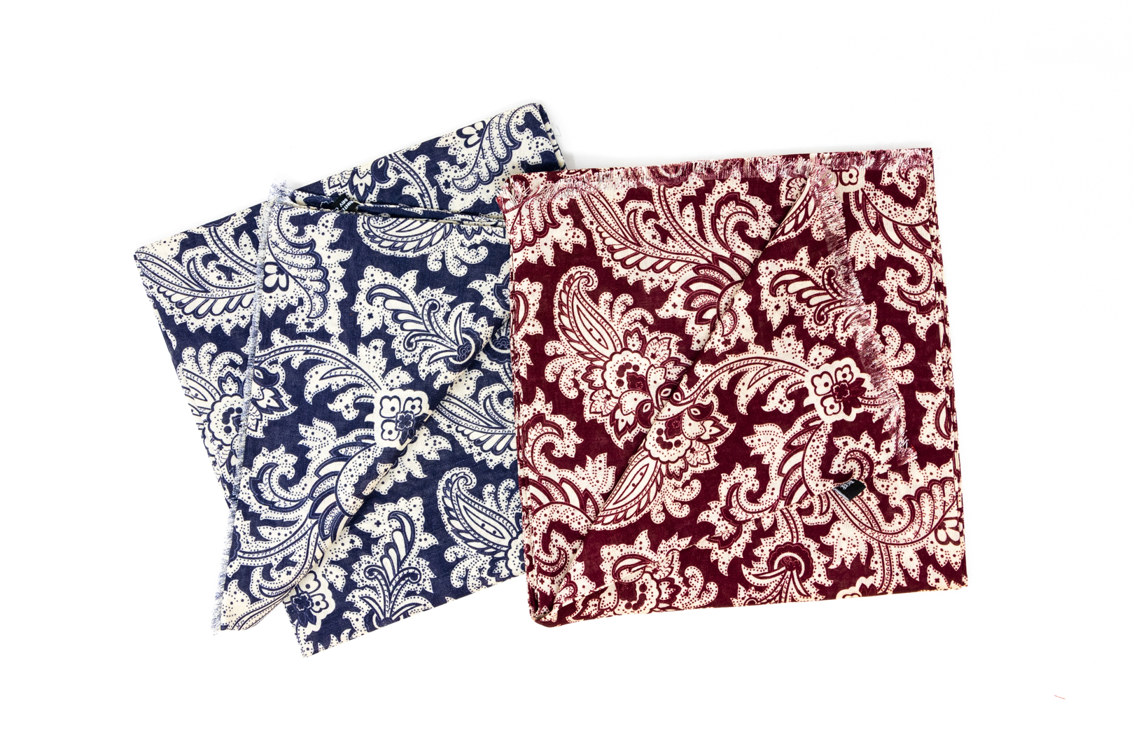 paisley pattern printed scarves
