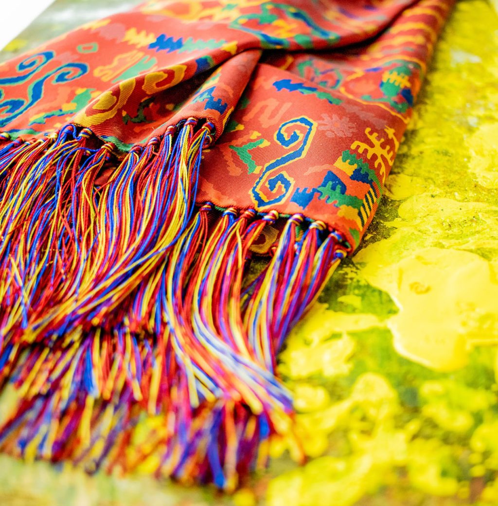 printed scarf