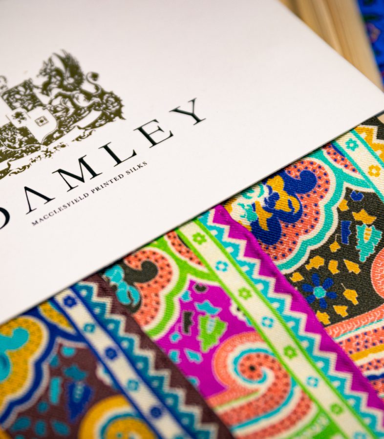 digital printed silk