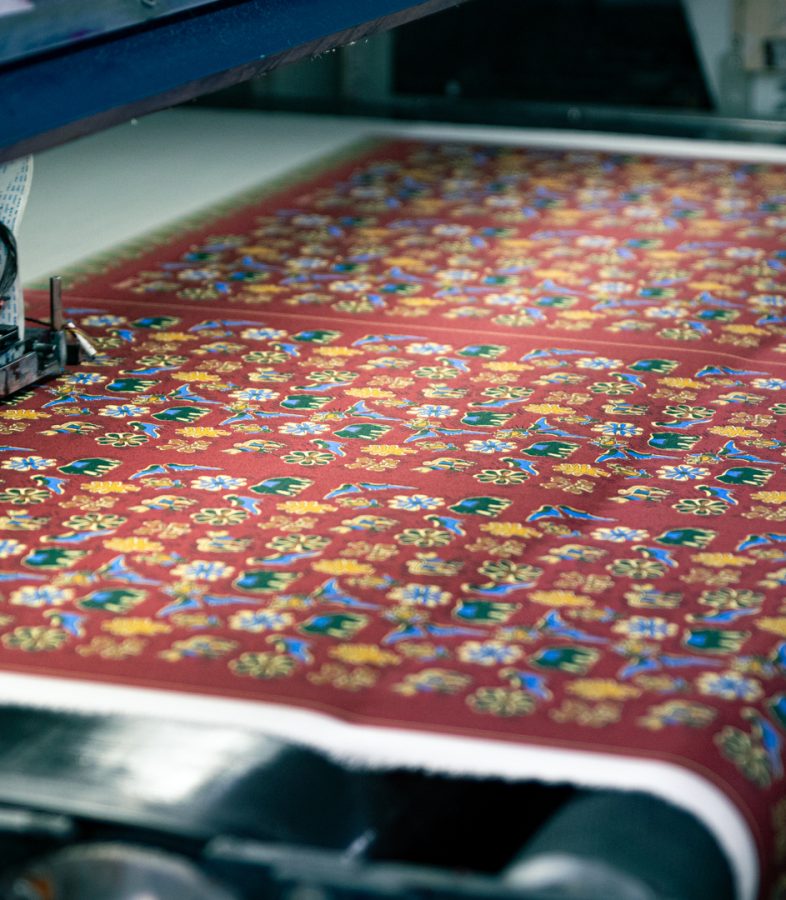 digital silk printing