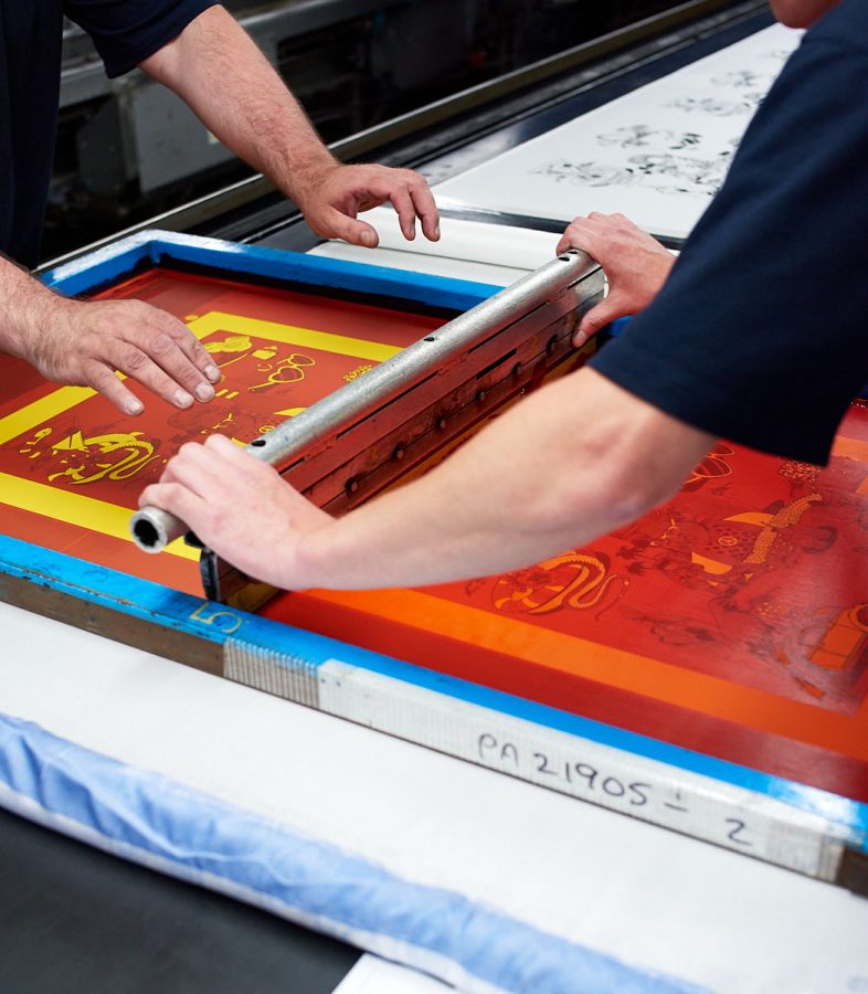 screen printing process